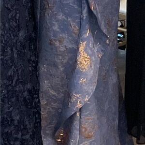 Teri Jon by Rickie Freeman
Metallic Jacquard One-Shoulder Gown